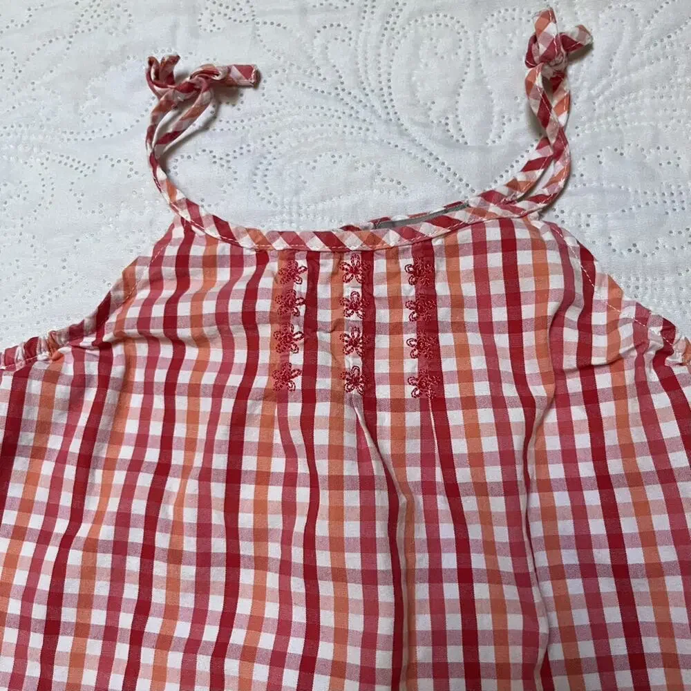 Carter's Vintage Embroidered Tank Top Size 6